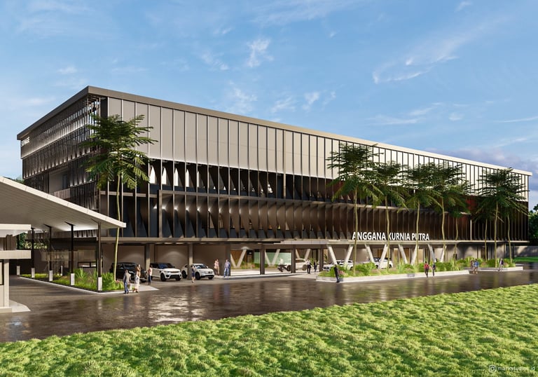 Gedung kantor textile Anggana Berkat Tritunggal