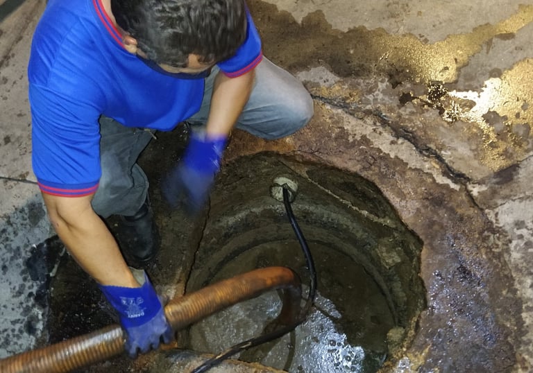 limpeza de fossa