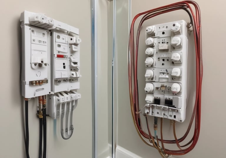 black blue and yellow textile