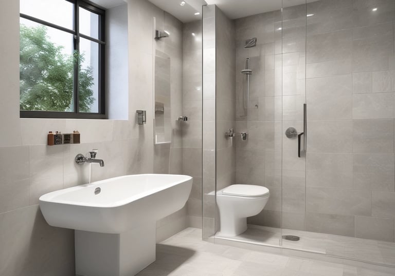 a man riding a skateboard down the side of a ramp