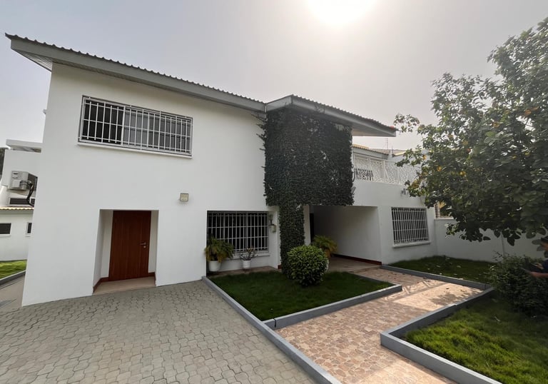 home inspection of a modern home in ghana