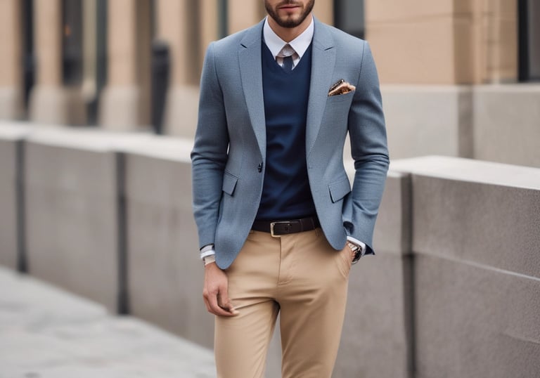 Close-up of accessories styled with modest outfits.