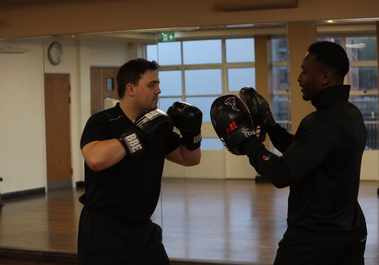 1-2-1 boxercise training