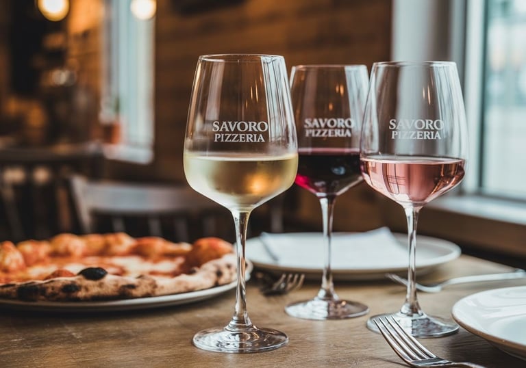 a wide choice of wines to pair with your food choice