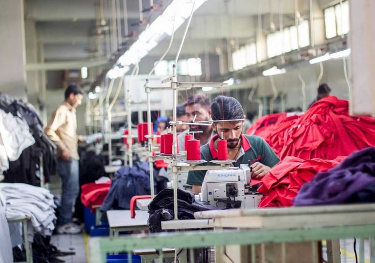 bulk clothing productions