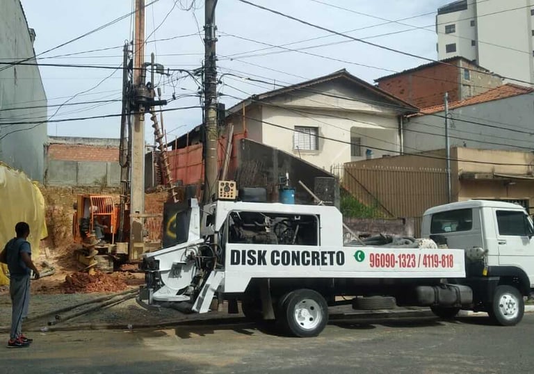 Bombeamento de Concreto 