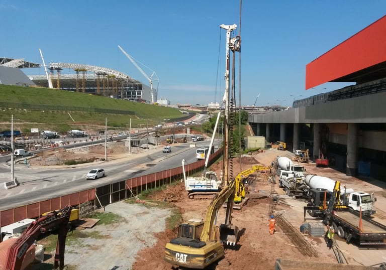 Estaca hélice de Concreto