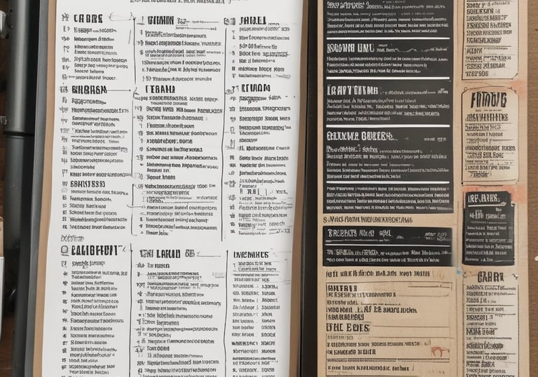 A friendly food truck owner smiling behind the counter with hours and location signs visible nearby.