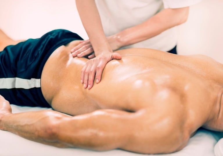 massaggio sportivo preparazione gara