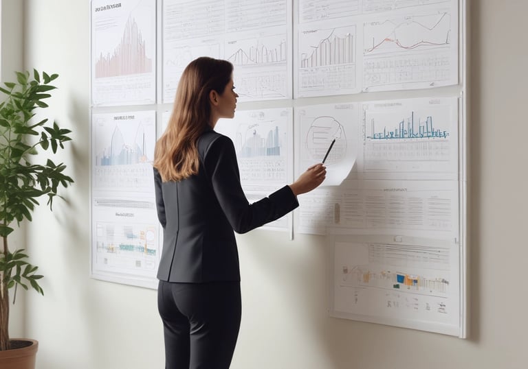 An elegant image showcasing social media content for real estate.