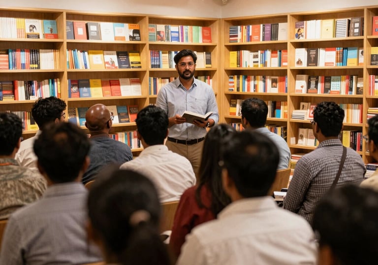 A quiet studio space with film equipment and storyboards ready for production.