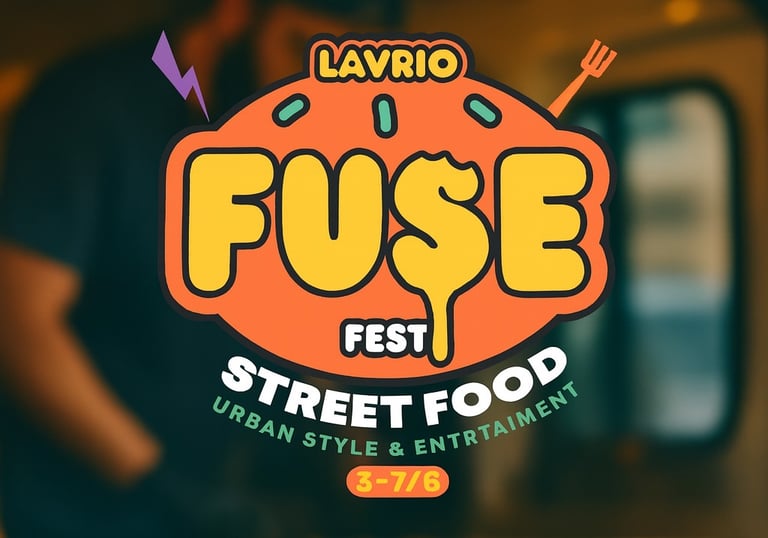 A MAN PREPARING A BURGER IN A KIOSK WITH THE OUR LOGO INFRONT OF THE IMAGE