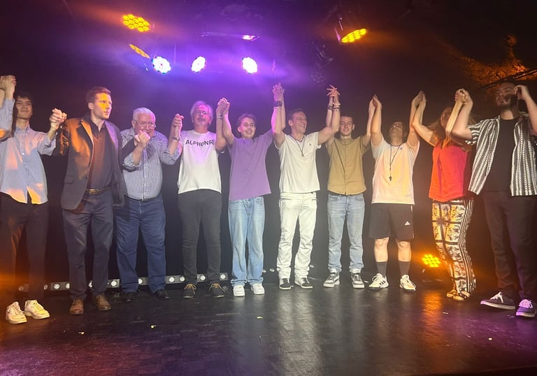 Spectacle de fin d'année Comic Academy — théâtre comique Paris