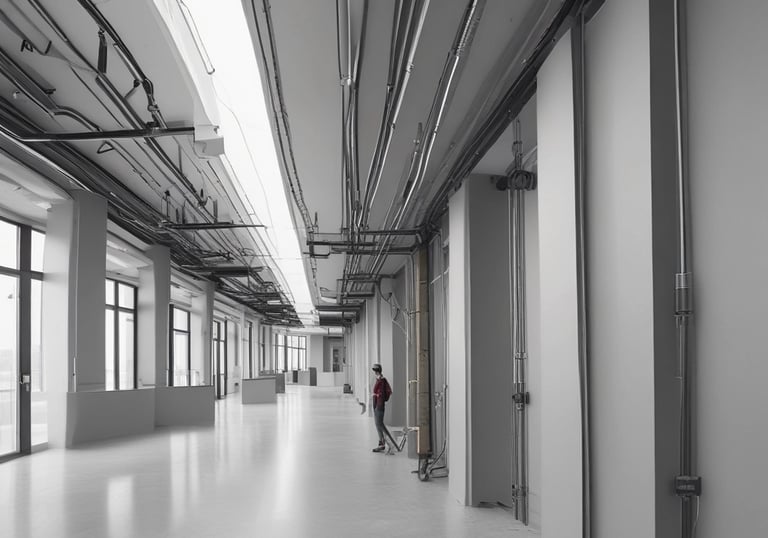 a man riding a skateboard down the side of a ramp