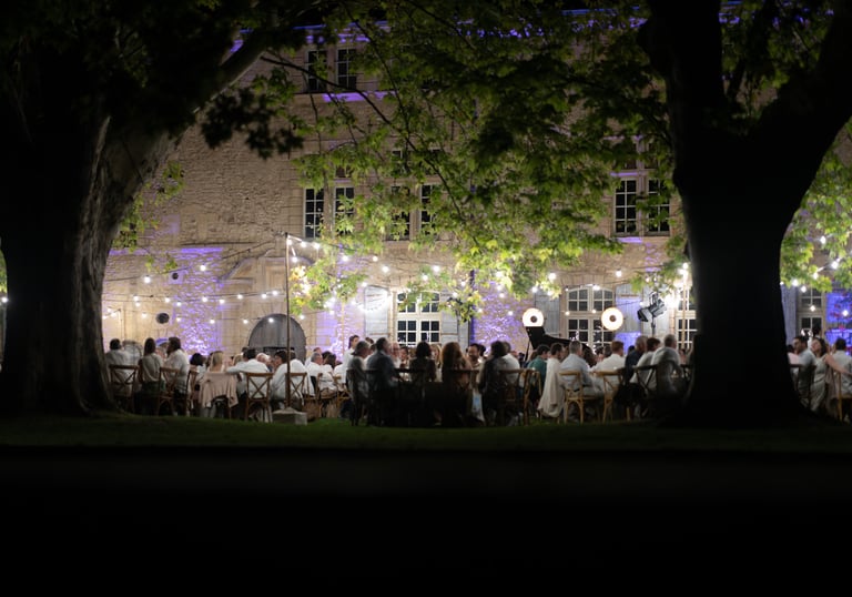 photo repas de soirée