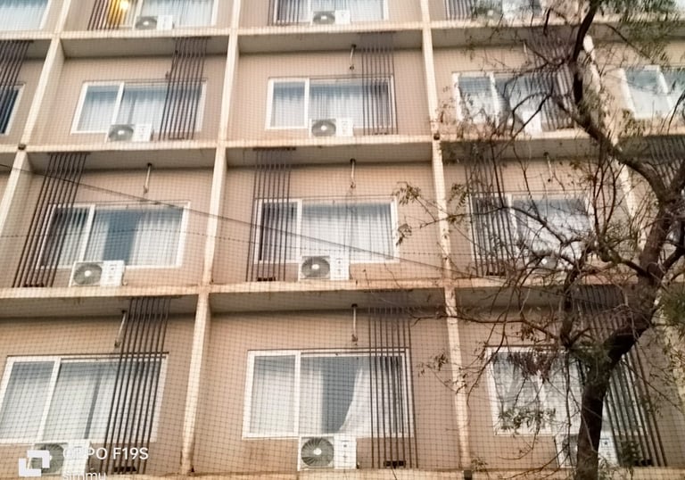 duct area nets installation in nagarbhavi