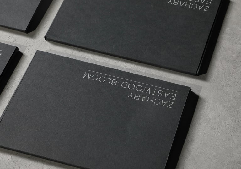 design gráfico, cartões de visita