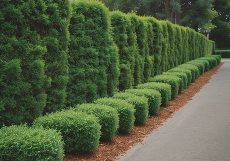 Professional team discussing a digital strategy around a table with blue-themed visuals.