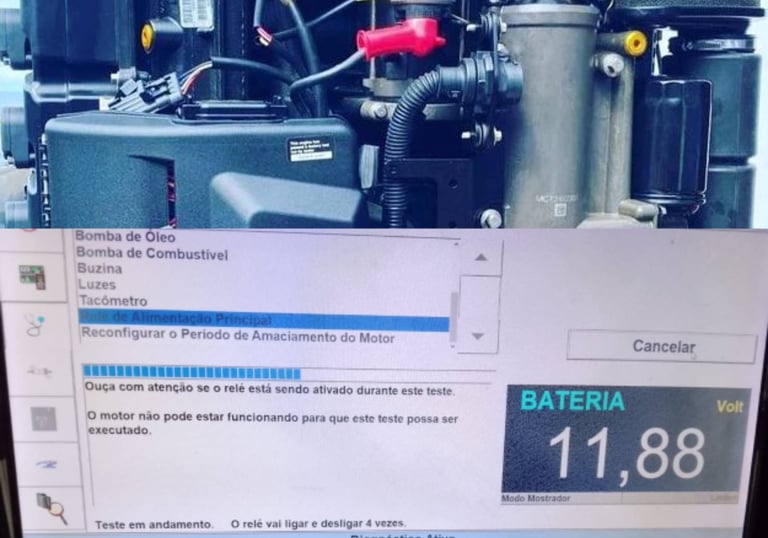 Motores de popa mercury e centro rabeta 