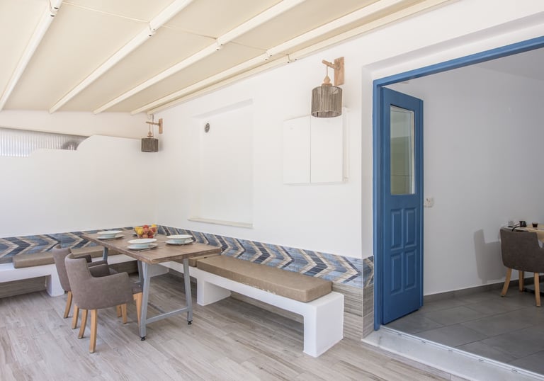 enjoy your breakfast or dinner at front beach