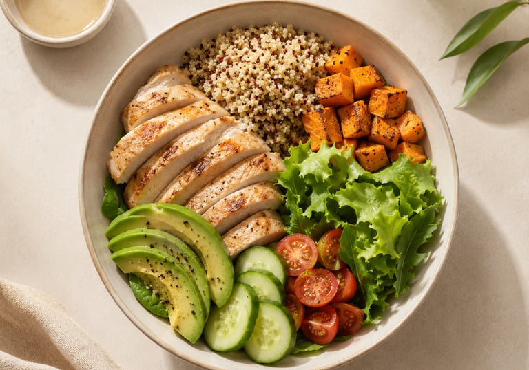 Composición corporal con alimentación personalizada en Nutrialde Getxo