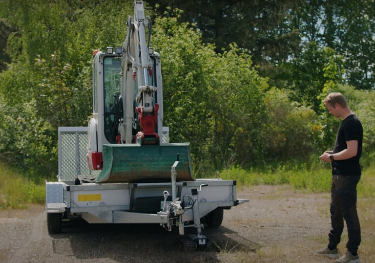 Obsługa Robot Trolley za pomocą bezprzewodowego kontrolera