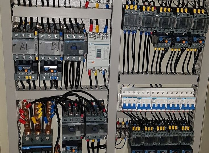 Panel de control automatico