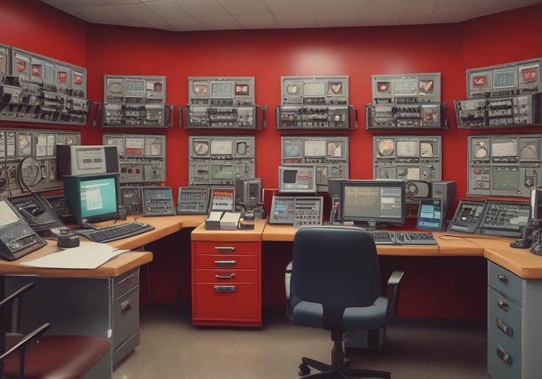 A dark, industrial-style fire safety door is set into a textured concrete wall. The door is equipped with a simple handle and features a sign that states 'Fire Safety Door - Do Not Obstruct - Do Not Keep Open.' Above the door, a small white box is mounted on the wall, possibly an alarm or sensor.