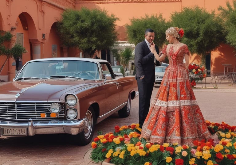 A luxury white villa with large windows and a green roof is situated on a scenic hillside. A man in sunglasses and swimwear is casually seated on a wooden railing, enjoying the warm sun.