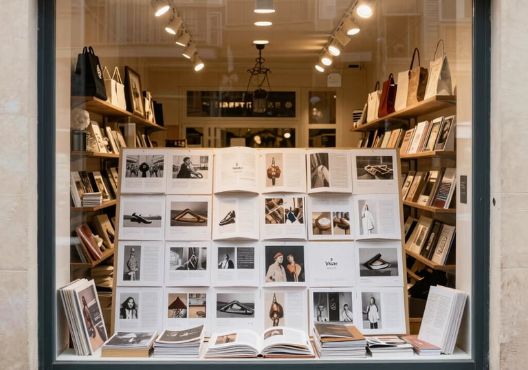 Close-up of sewing threads and buttons in vibrant colors, highlighting mercería products.