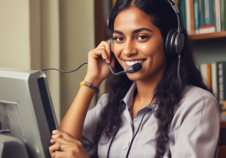 A laptop displaying a dashboard with analytics and automation tools.