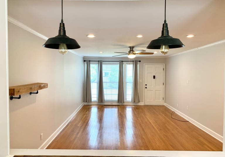 Discover our charming farmhouse inspired duplex rental in Nashville's Cherokee Park neighborhood.