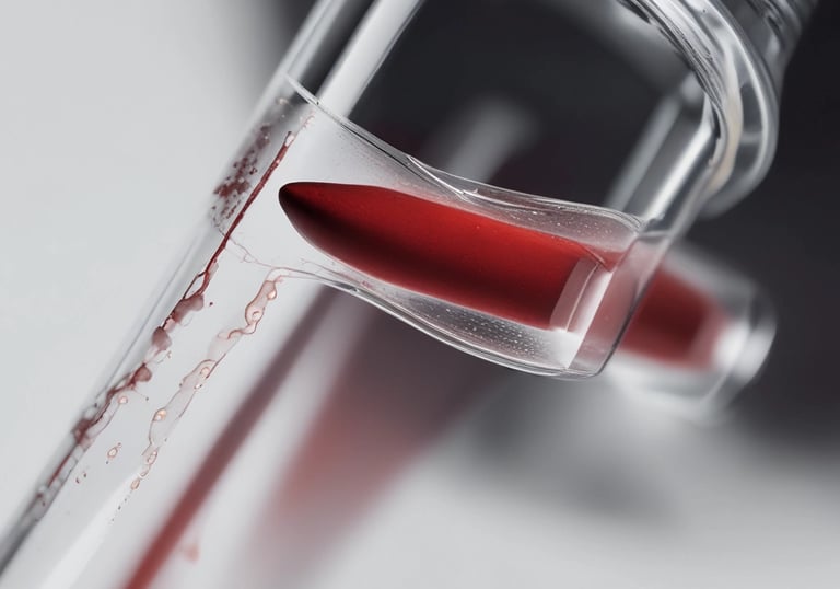 A large, modern healthcare facility stands under a partly cloudy sky with the sun peeking out from behind. The building has a mix of white, gray, and pastel pink sections and features the signage 'Klinik Kesihatan Bandaraya Miri'. The foreground shows an empty parking lot with clear markings and surrounding greenery.