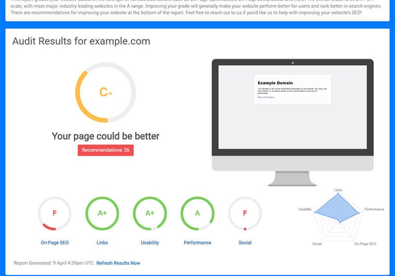 FREE Website Audit Tool