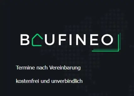Logo von Baufineo – Partner für unabhängige Beratung rund um Immobilienfinanzierungen.