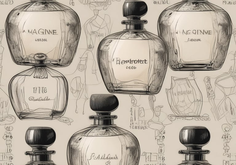  Perfume, featuring QR codes and social media handles.