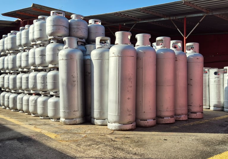 depósito de gás da Loja de Navegantes