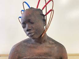 Female Bronze Sculpture.$45,000