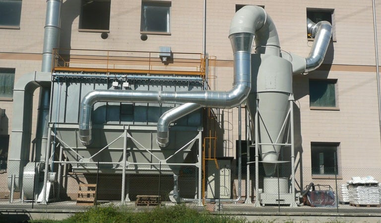 Impianti di Trattamento Aria, Evacuazione Fumi e Abbattimento delle Polveri Sottili