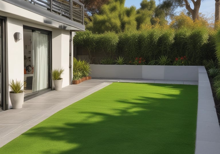 A sturdy retaining wall made of natural stone, elegantly outlined in a garden landscape.