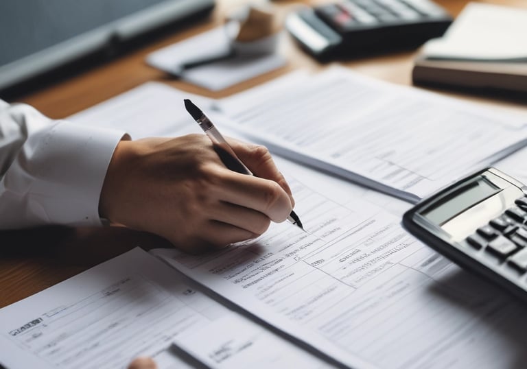 A consultant discussing financial strategies with a client.