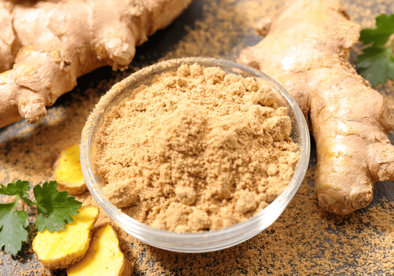 Organic ginger harvested in Java for global food and herbal use