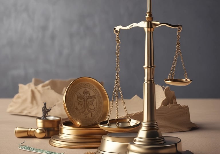 a man riding a skateboard down a street next to tall buildings