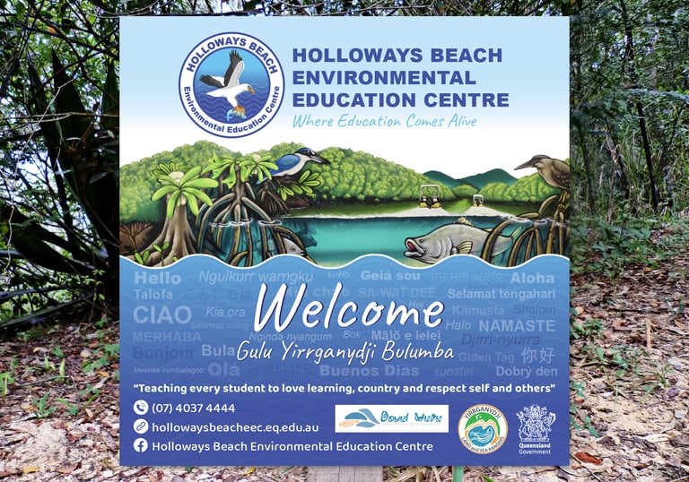 spruik education aluminium signs