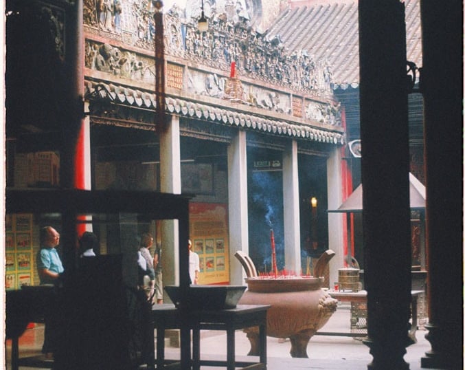 Pagoda in Saigon China Town