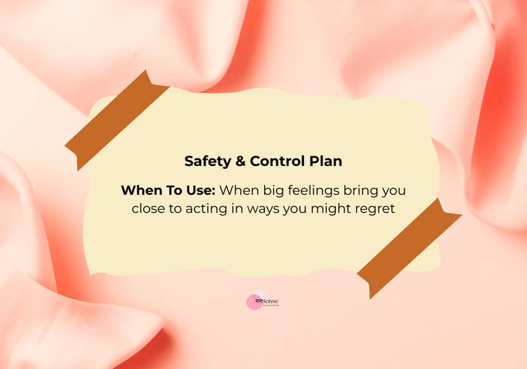 a plan for when urges take over