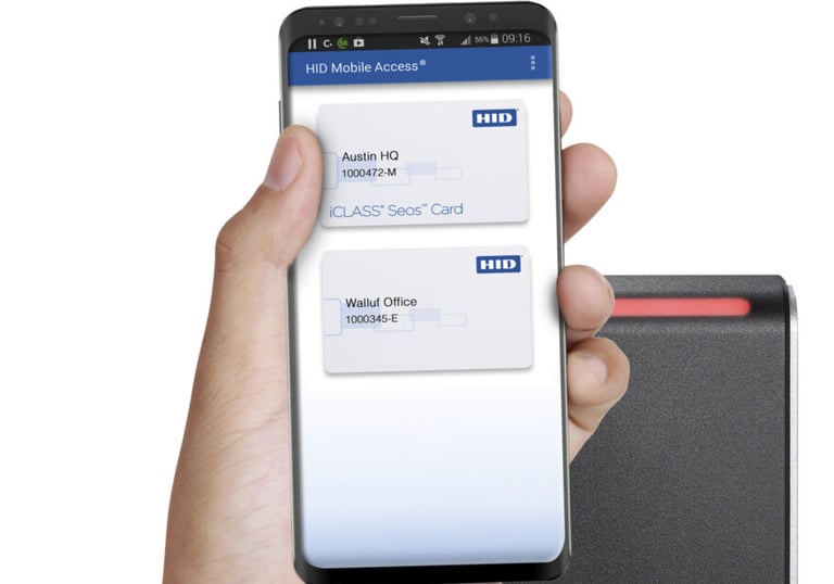 a person holding a cell phone in their hand