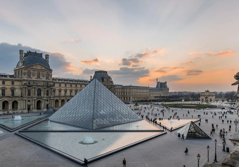 Louvre museum in Paris