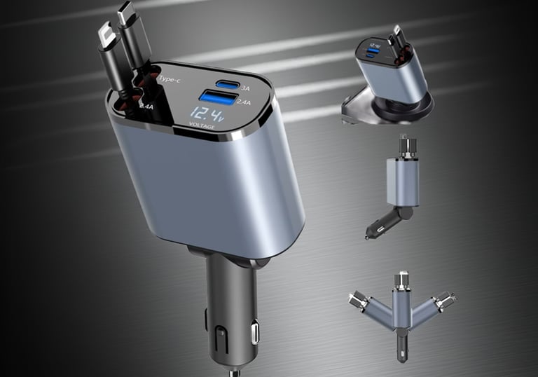 cargador usb para carro