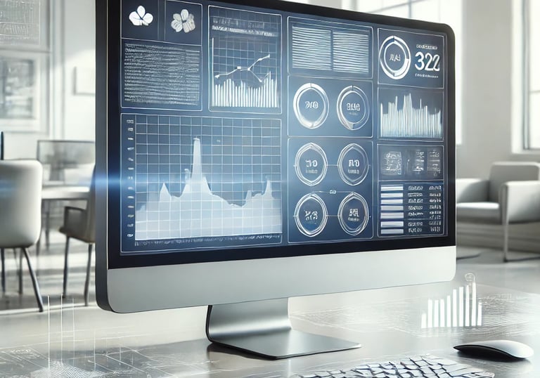 Analyse des performances d’un site web affichée sur un écran d’ordinateur.